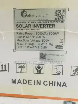 6kva 48v Ivem Felicity Solar Hybrid Inverter for sale - Big Bethel ...