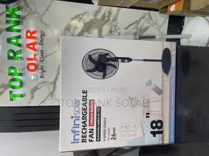 18 Inch Rechargeable Solar Fan