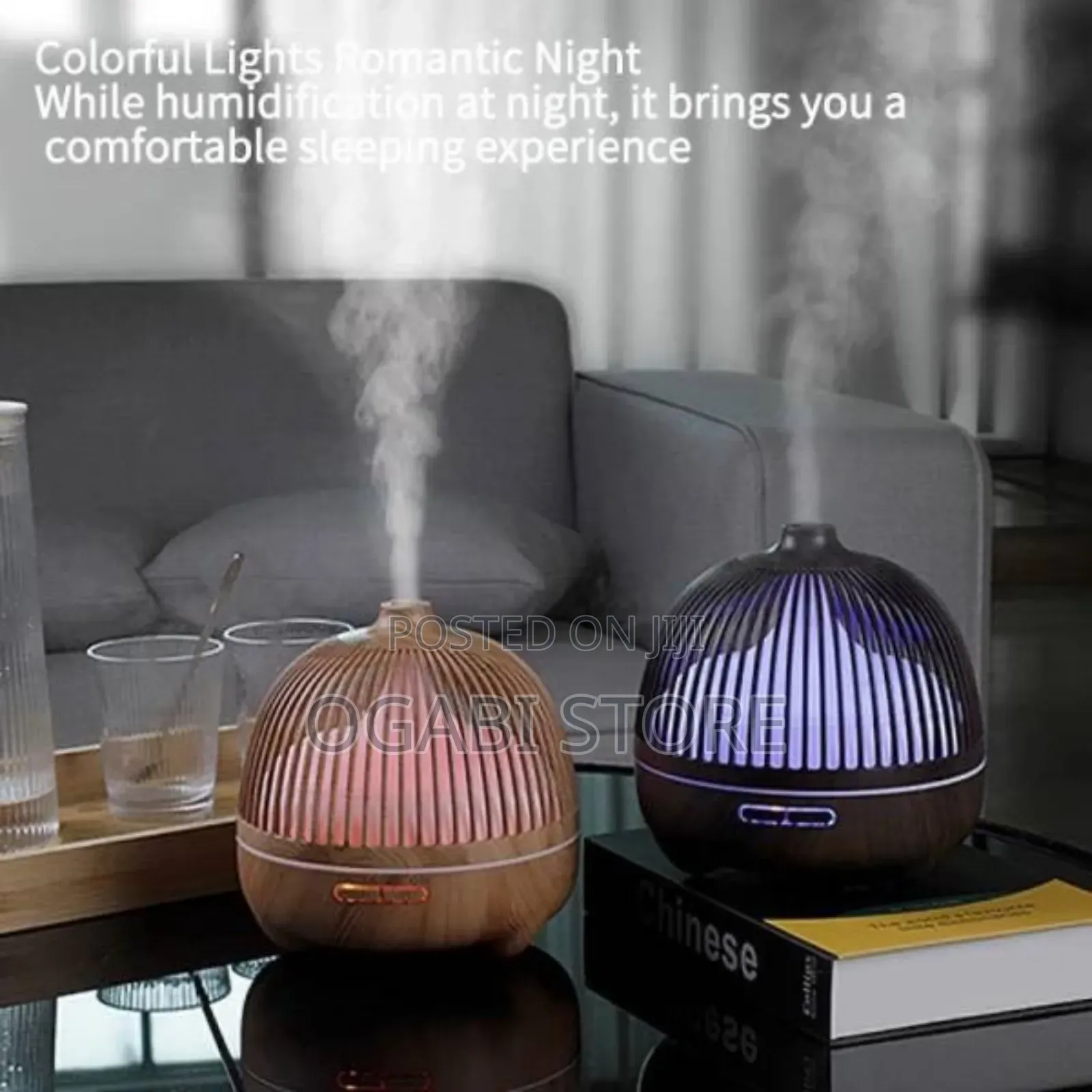 Birdcage Aroma Diffuser With 7 Led Lights