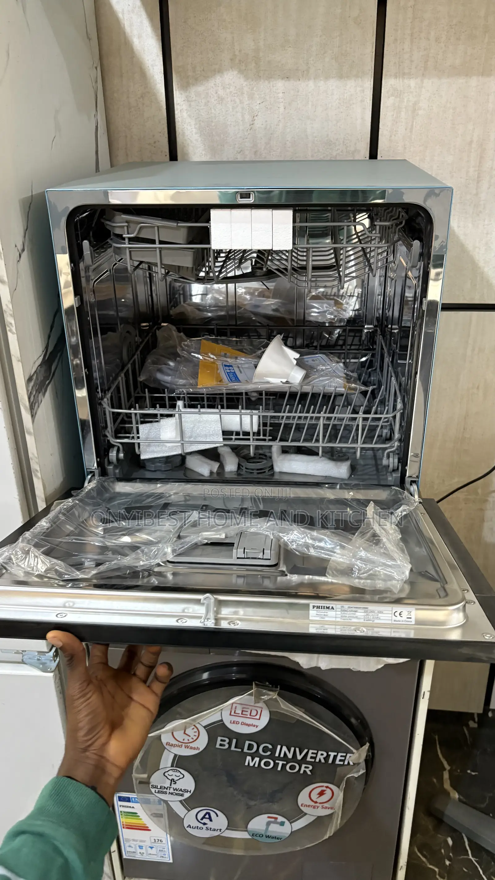 Phiima 60cm Dish Washer Built in/Integrated