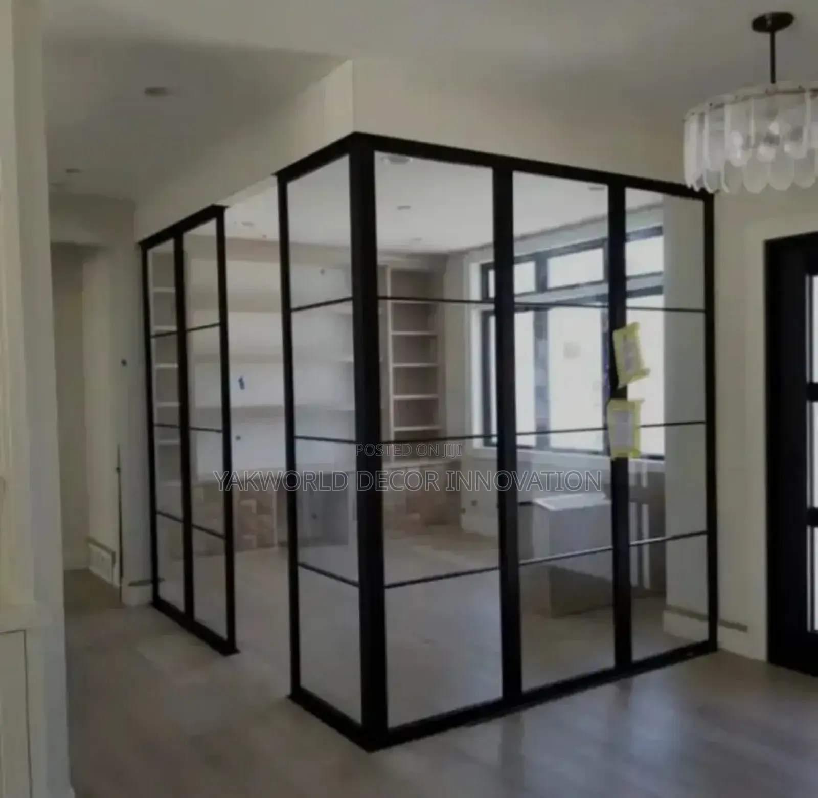Office Glass Partition Installation