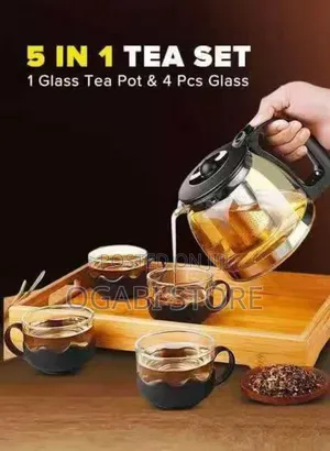 5 in 1 Tea Set With Colourful Box
