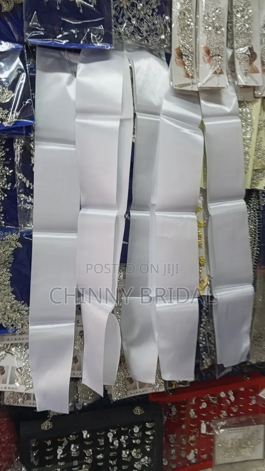 Plain White Sash, Different Colours Is Available