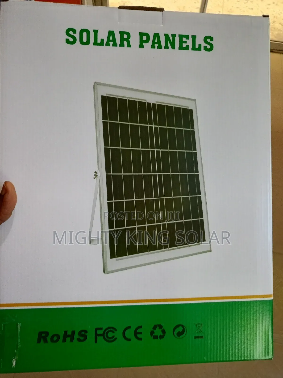 300w Jons Solar Flood Light With Panel