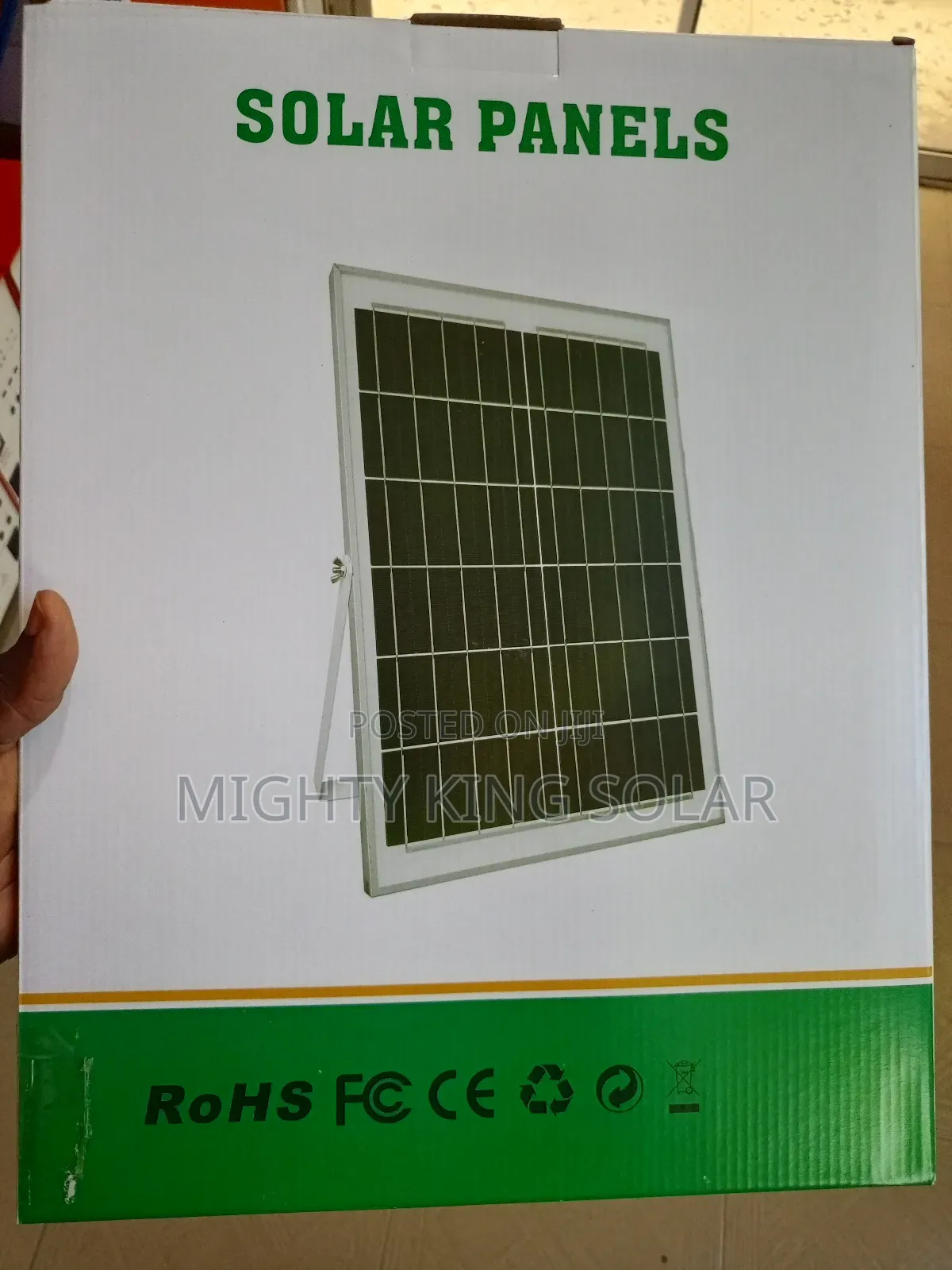 300w Jons Solar Flood Light With Panel