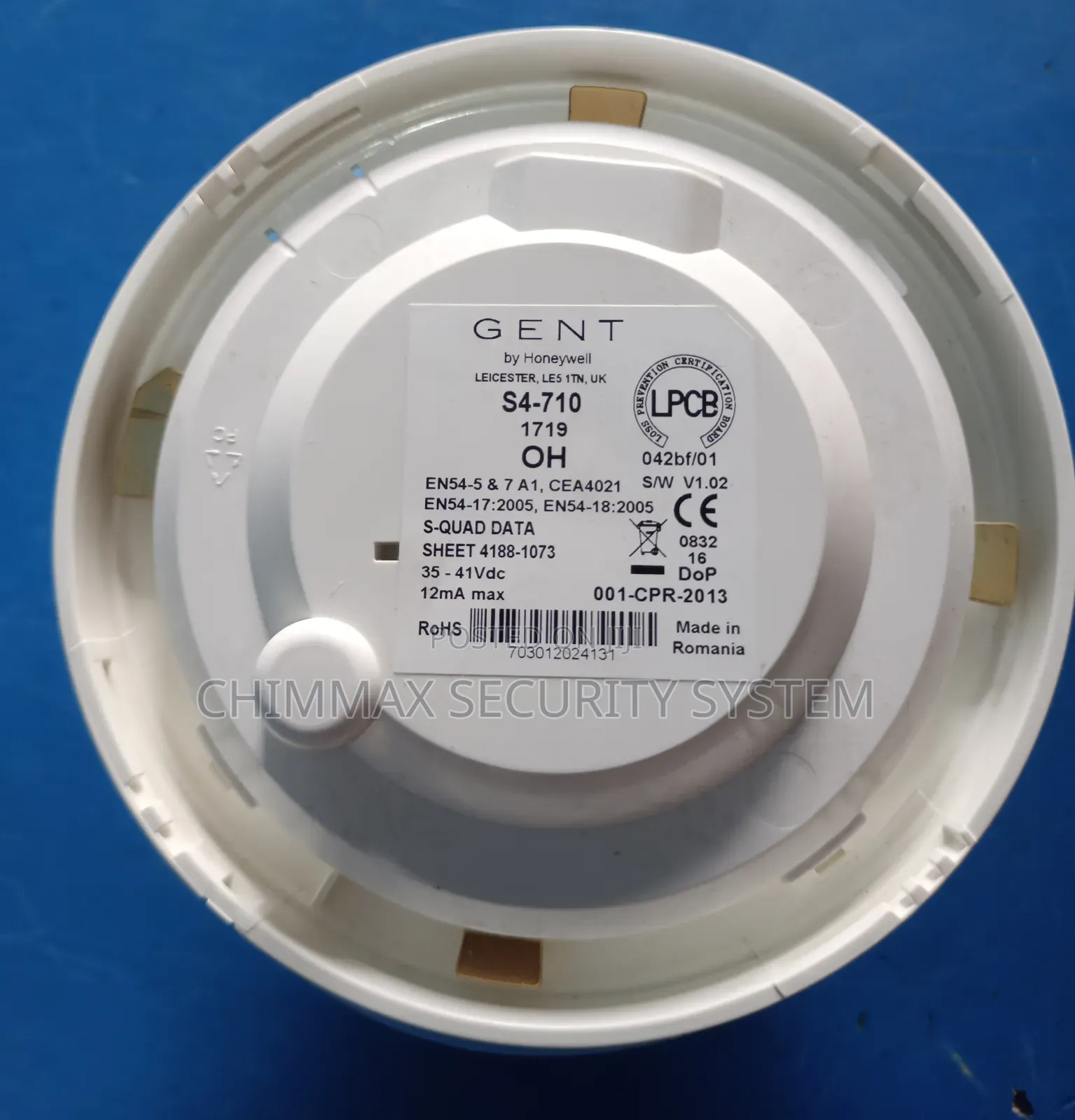 S4 710 Gent Vigilon S quad Optical Smoke Heat Detector In Ojo s4-710-gent-vigilon-s-quad-optical-smoke-heat-detector-in-ojo