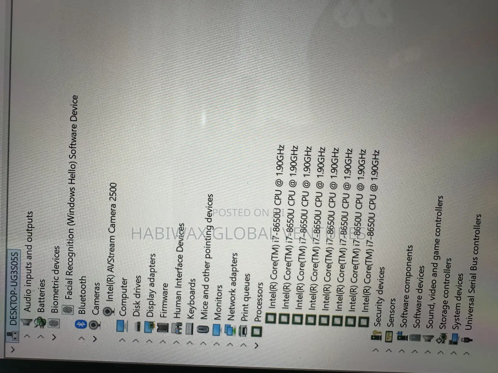 Laptop Microsoft Surface Laptop 2 8GB Intel Core i7 SSD 256GB