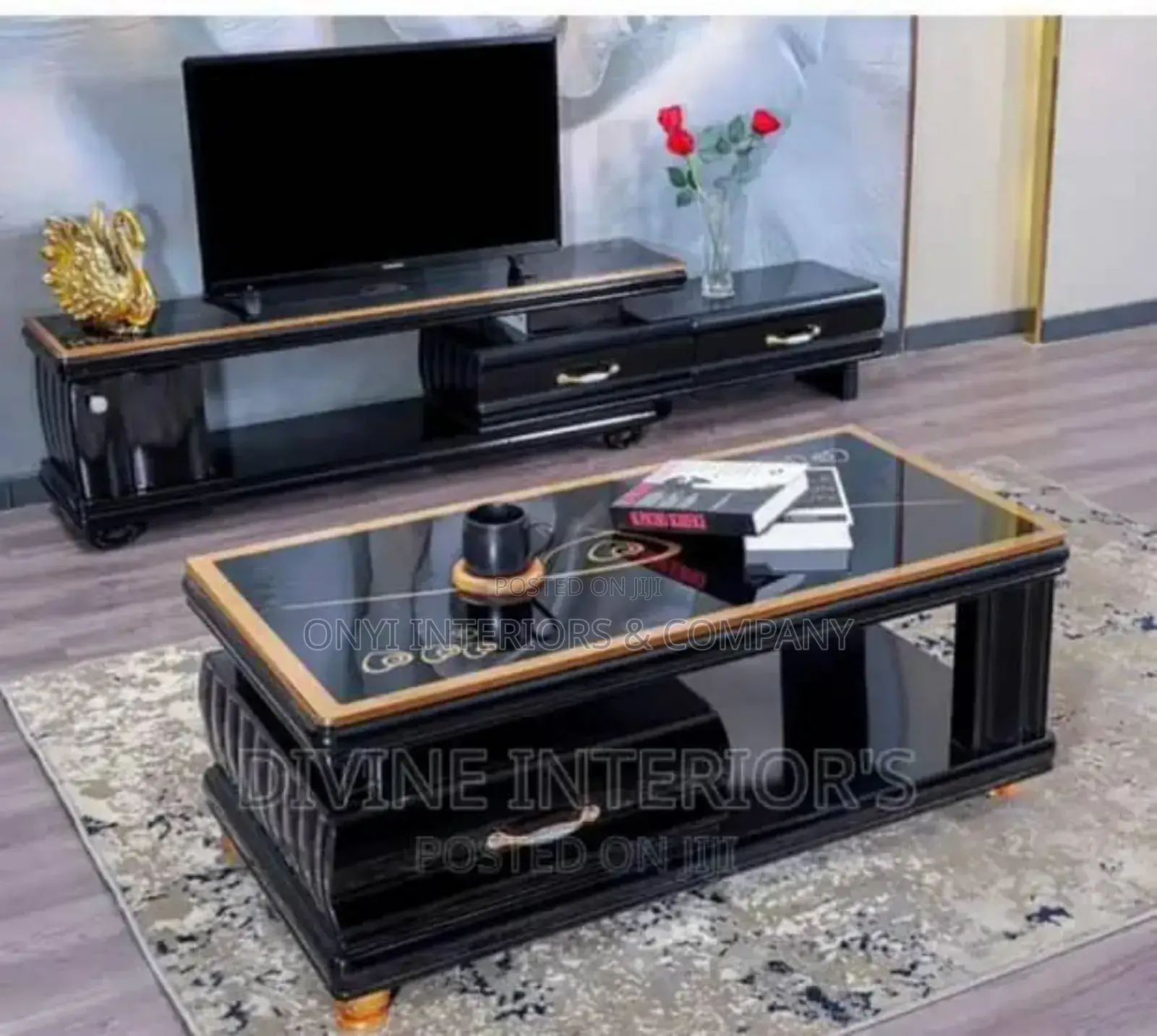 Morden Centre Table and Tv Stand