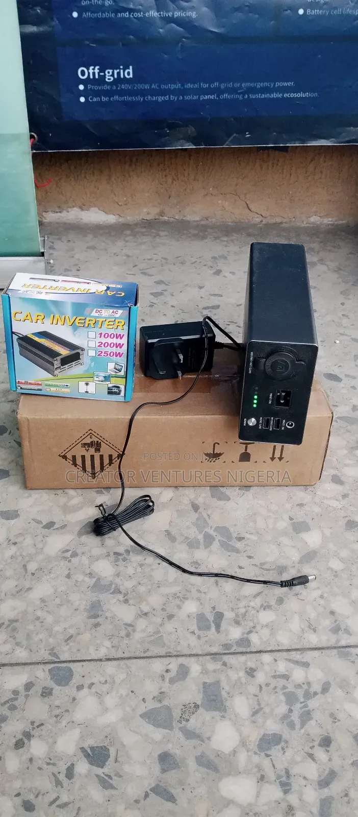 Solar Generator Moblie System With Free Panel,Lithium Battery,All in 1