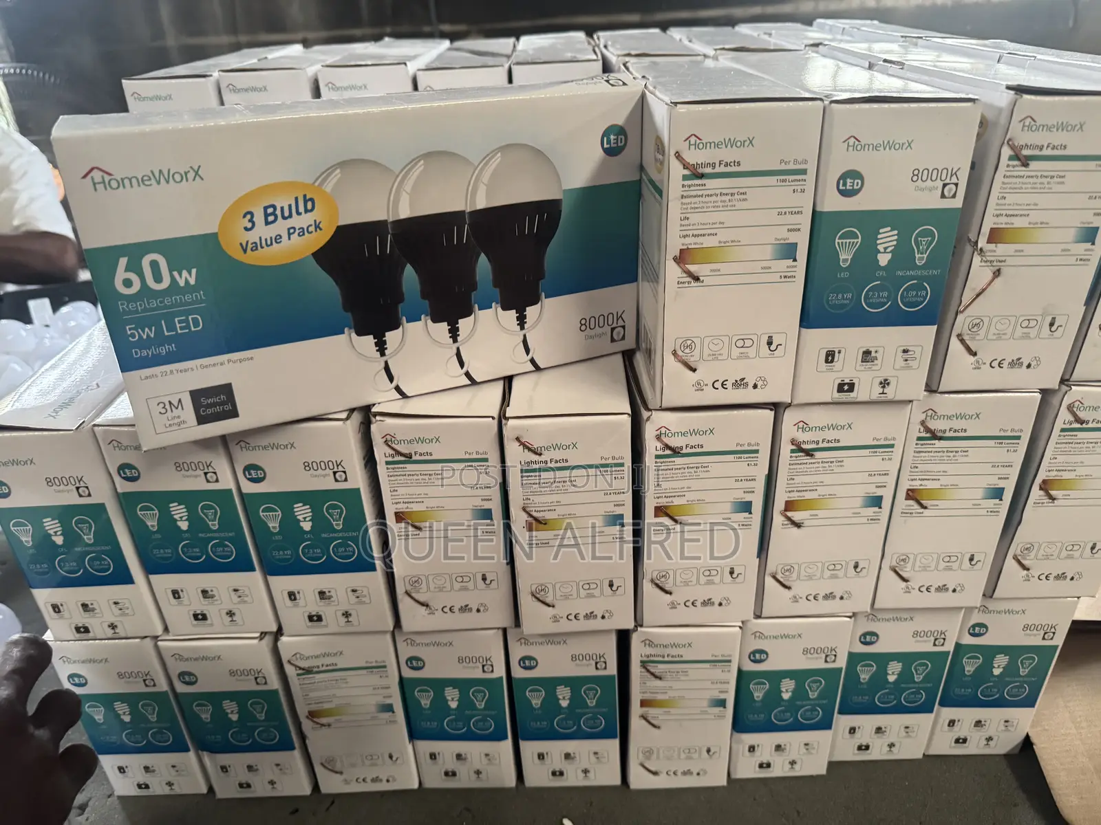 Homeworx Dc 5v Usb 3 Bulbs Value Pack With Switch Control