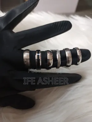 Groom's Us Sterling Silver Wedding Band