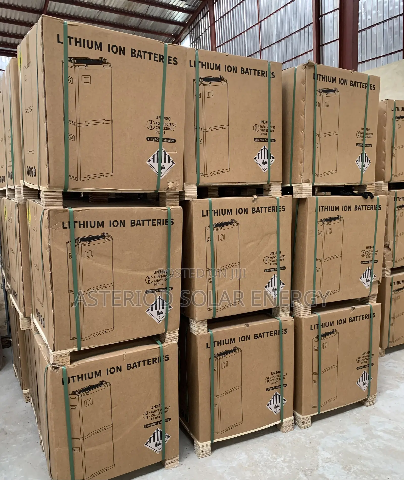 15kwh 51.2v Blue Carbon Lithium Ion Battery(Stackable)