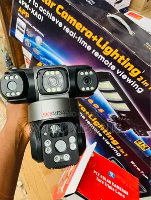 Triple Lenses Solar Camera 4g