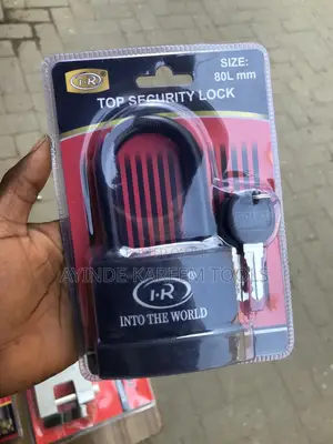 Top Security Lock With Rubber Guide (80l Mm)(
