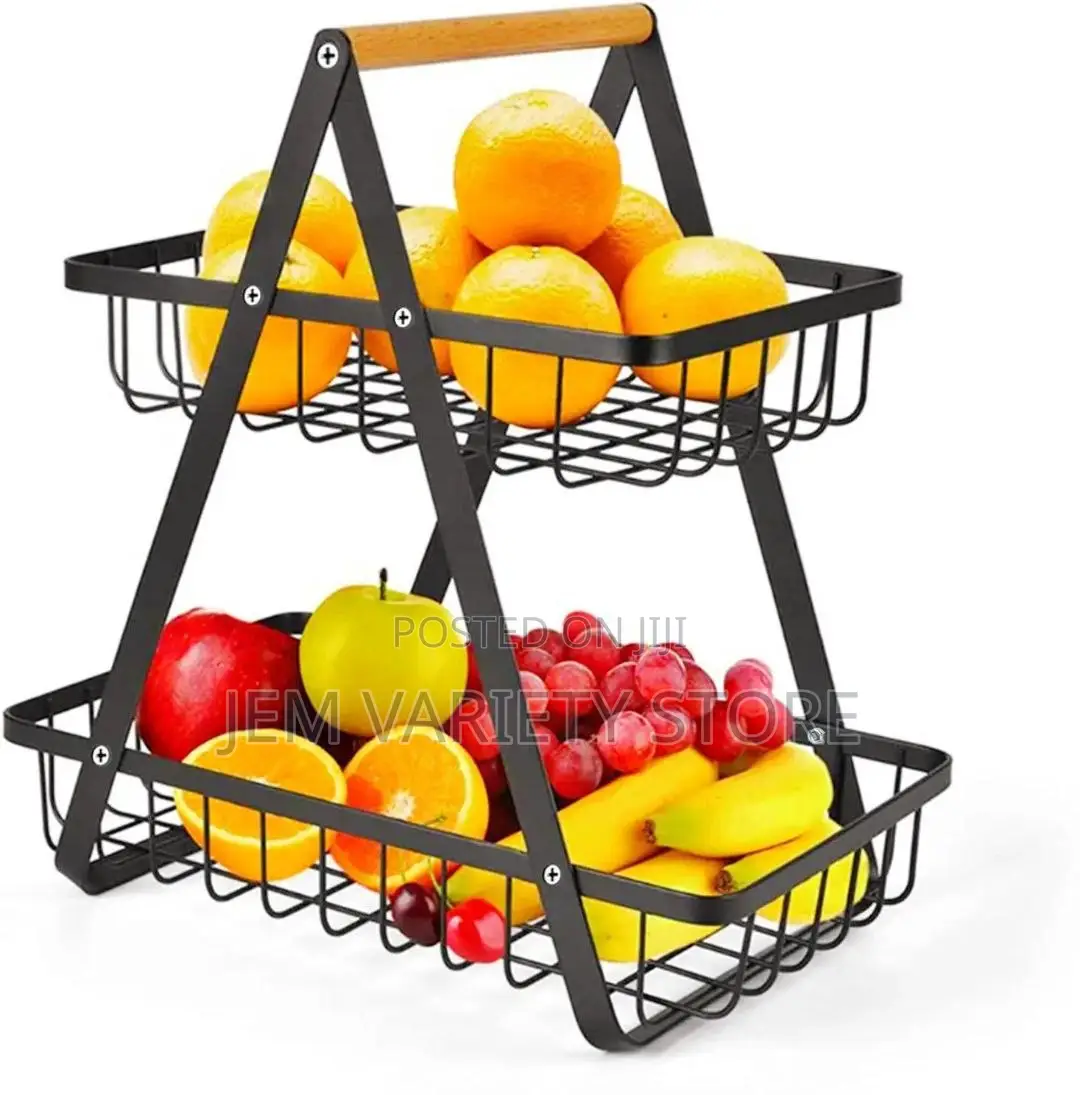 2 Layer Fruit Storage Rack