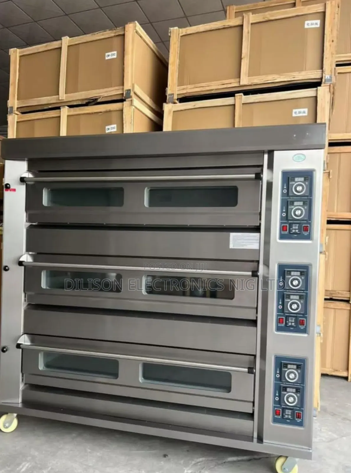 Industrial 9 Tray Gas Oven for Bakery