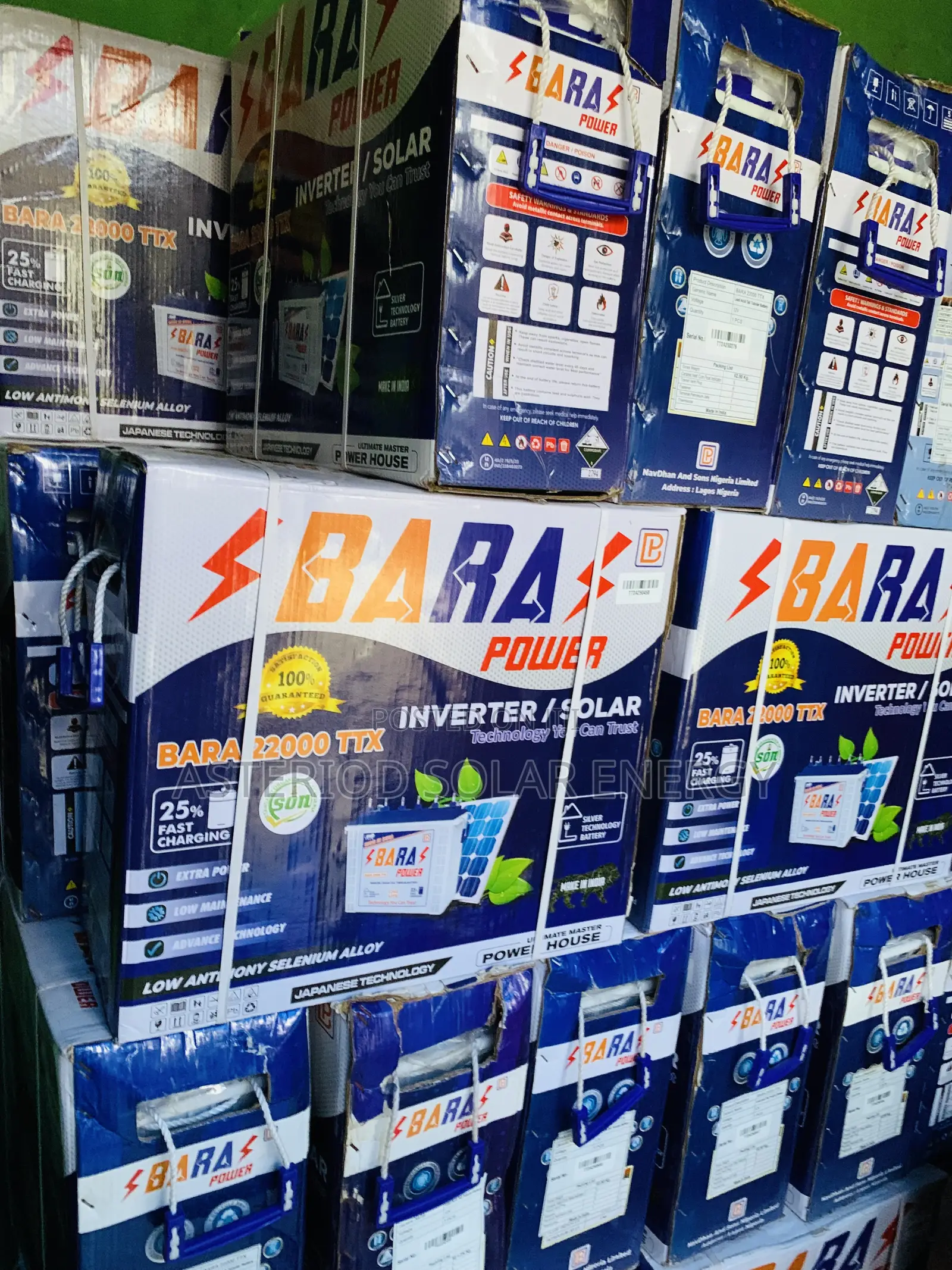220ahms Bara Power Tubular Battery