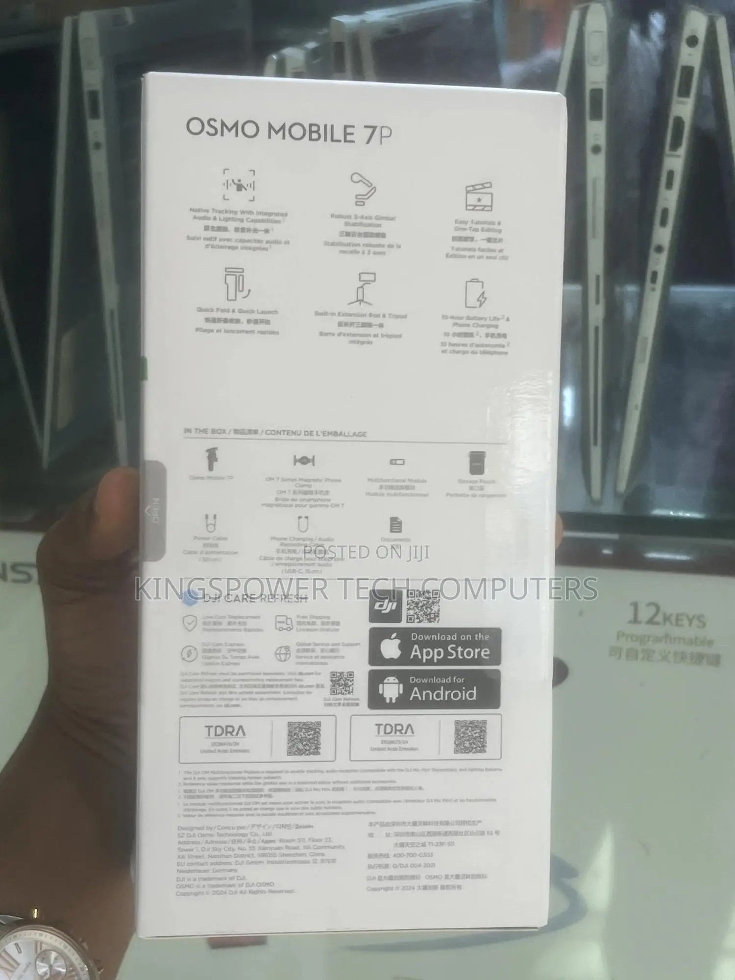 Dji Osmo Mobile 7p Phone Gimbal
