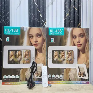 Rl -18 Led Ring Light With Remote Phone Holders