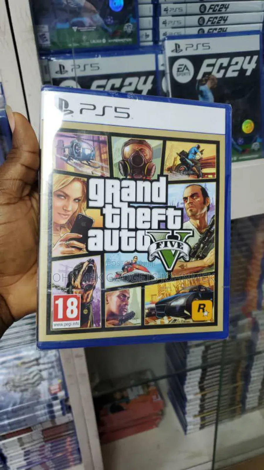 Gta 5 Ps5 Game Disc