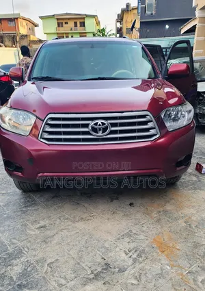 Toyota Highlander 2008 Burgundy