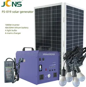 JCNS 1800w Solar Generator