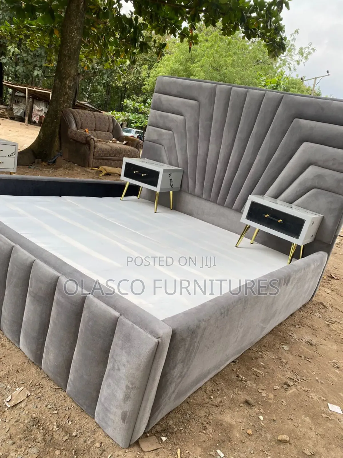6by6 Padded Bedframe