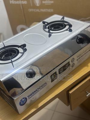 Thermocool Cook Pro 2-Burner Gas Cooker in Stainless Steel