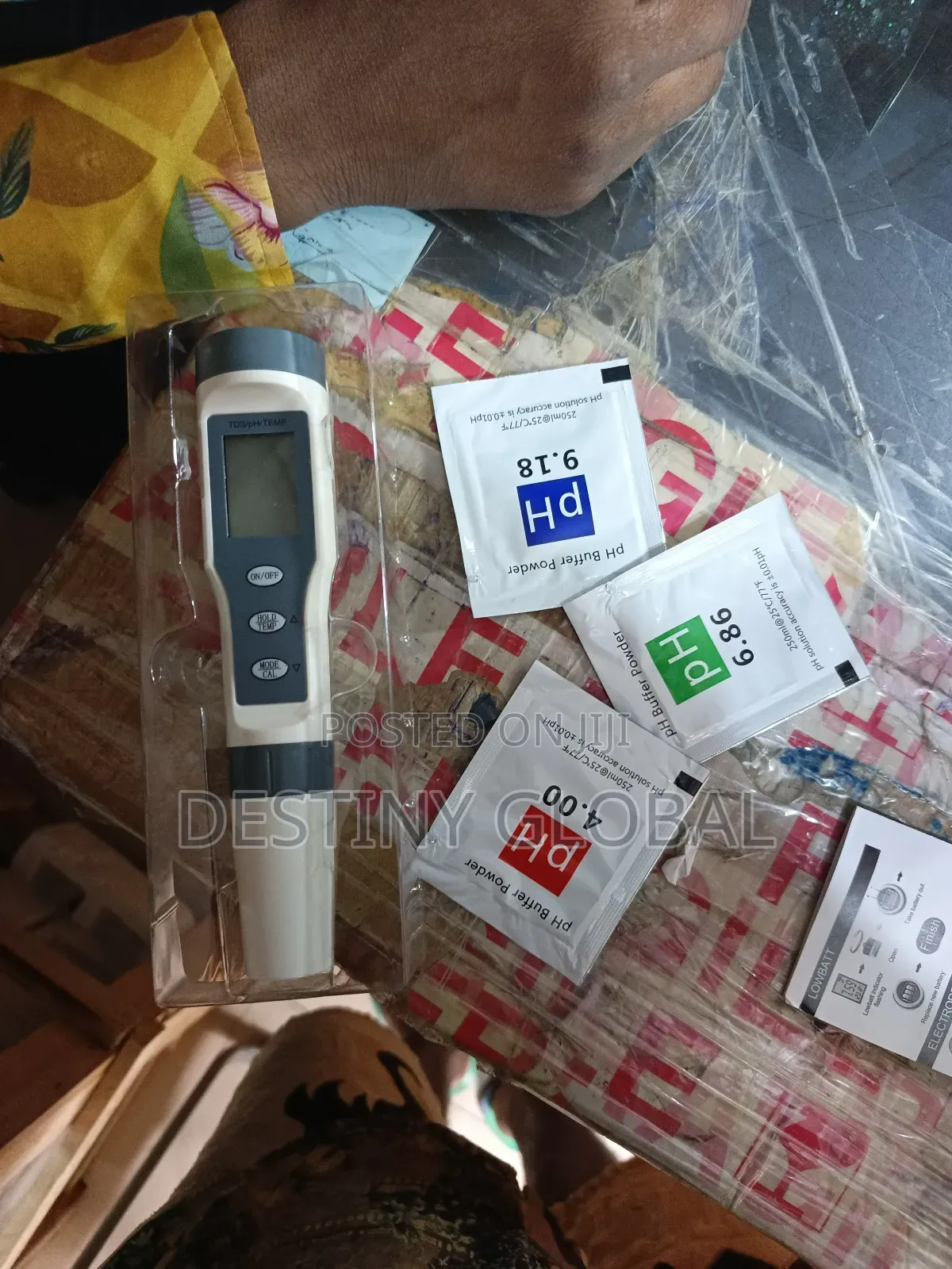 Multifunction Ph Meter Tester - TDS - Ec - Ph - Salinity - Temperature