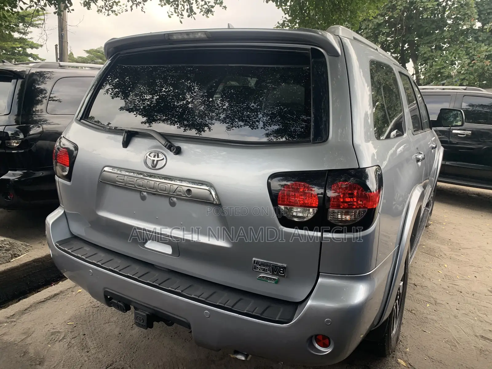 Toyota Sequoia Platinum 4x4 2018 Silver