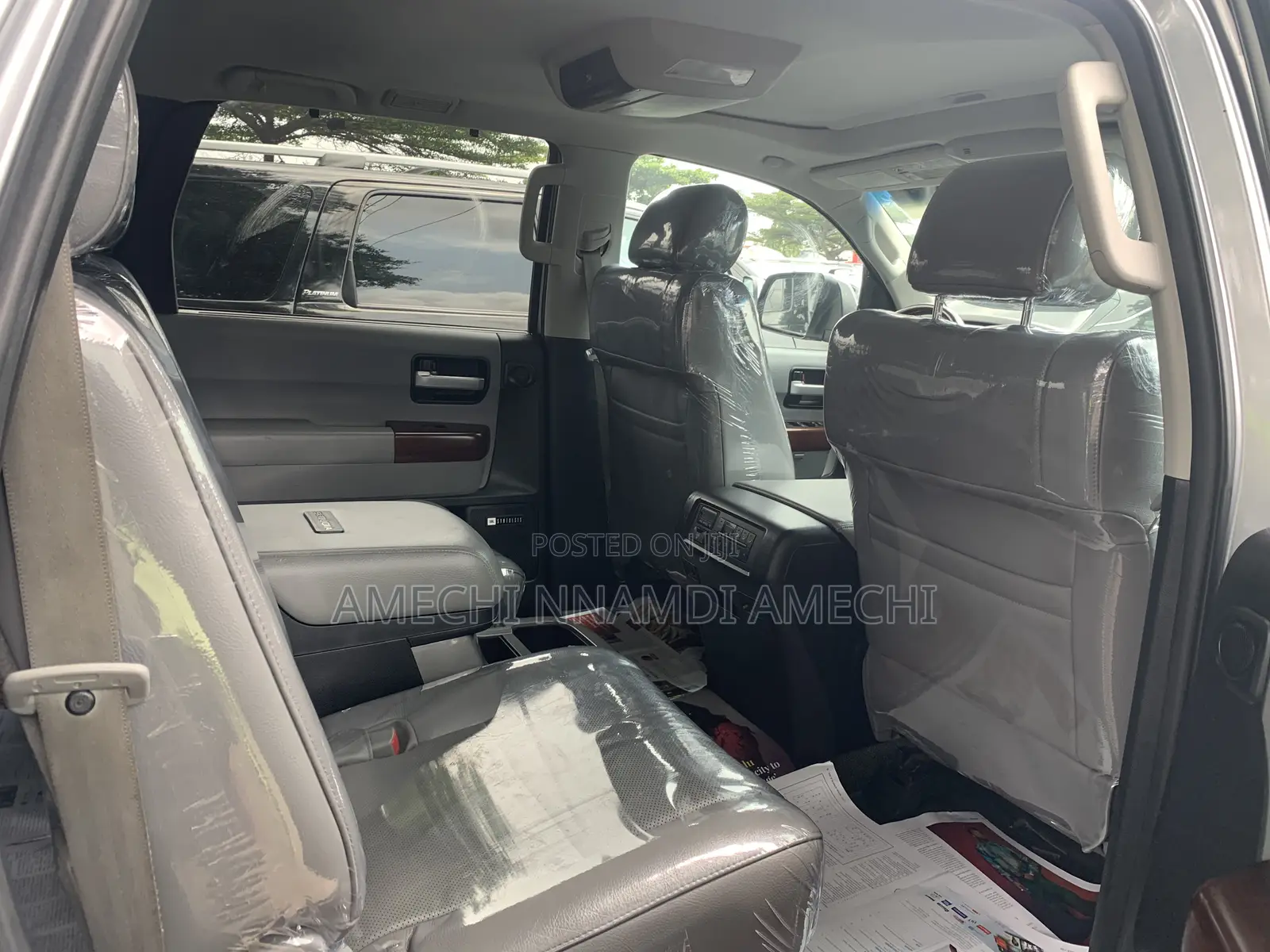 Toyota Sequoia Platinum 4x4 2018 Silver