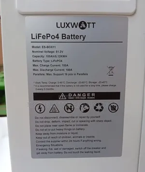 Luxwatt Lithium Battery