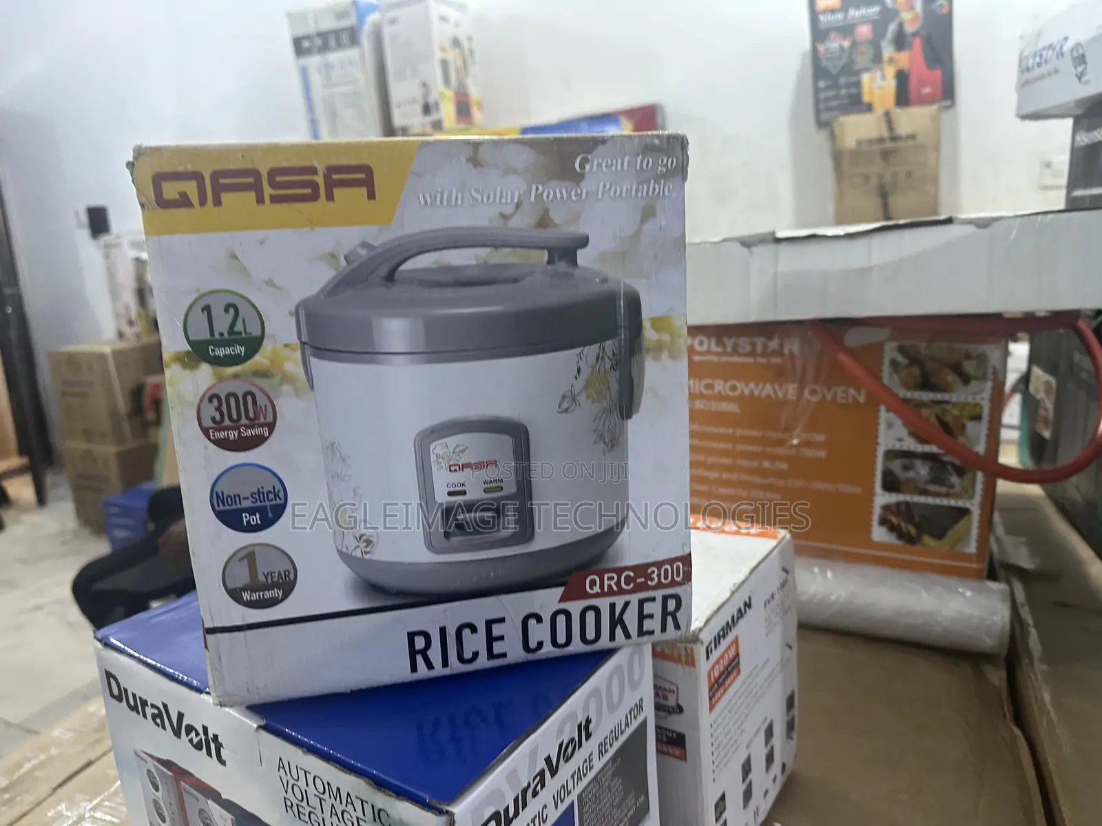QRC-300 Qasa Rice Cooker – Durable Efficient