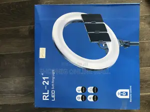 21inches Ringlight With(3 Phone Holder and Remote Control)+Tall Tripod