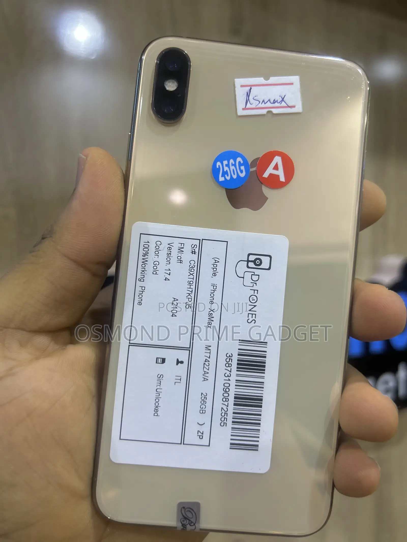 Apple iPhone XS Max 256 GB Gold