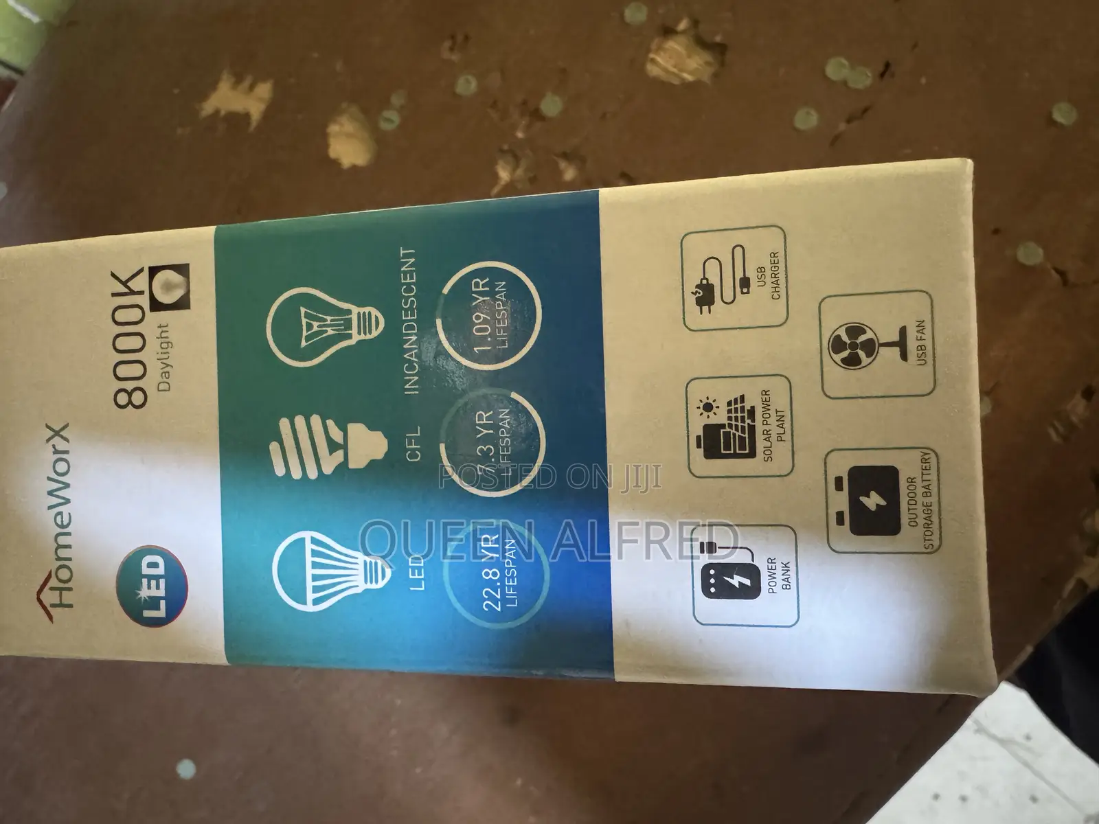 Homeworx Usb Led Light 3 Bulbs Value Pack With Switch Control