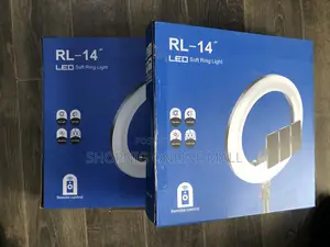 14 Inches Ringlight With (3 Phone Holder and Remote Control)