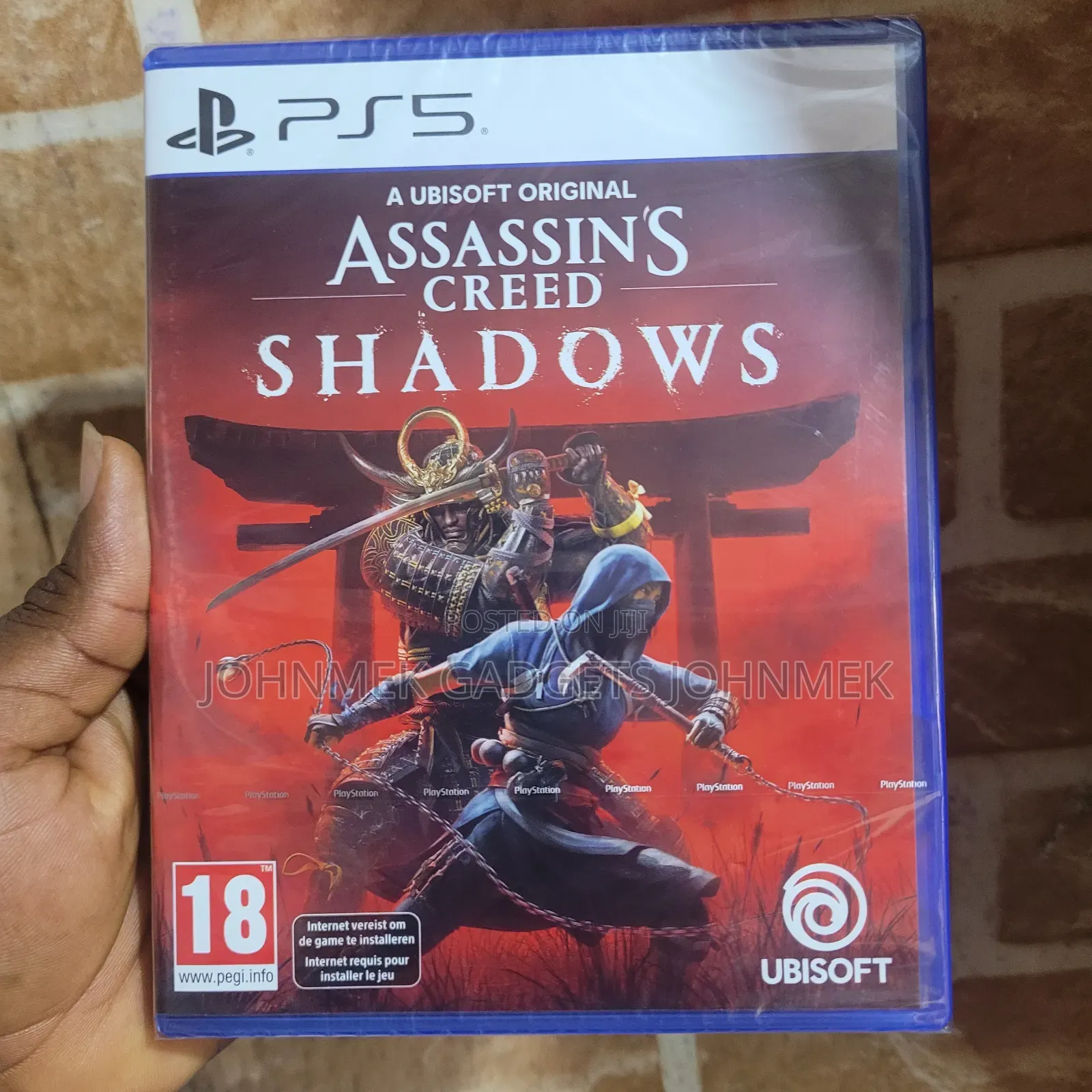 Assassins Creed Shadows Ps5 Game Disc