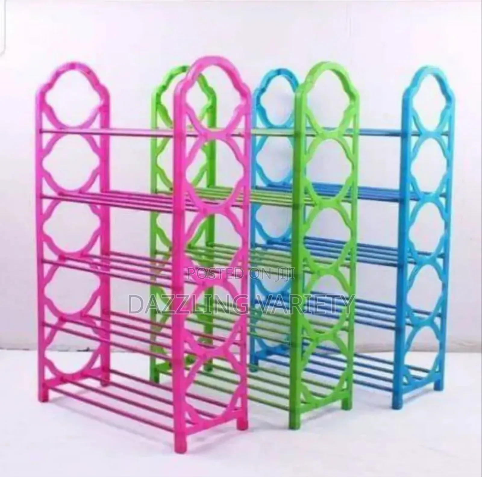 5-Steps Plastic Shoe Rack