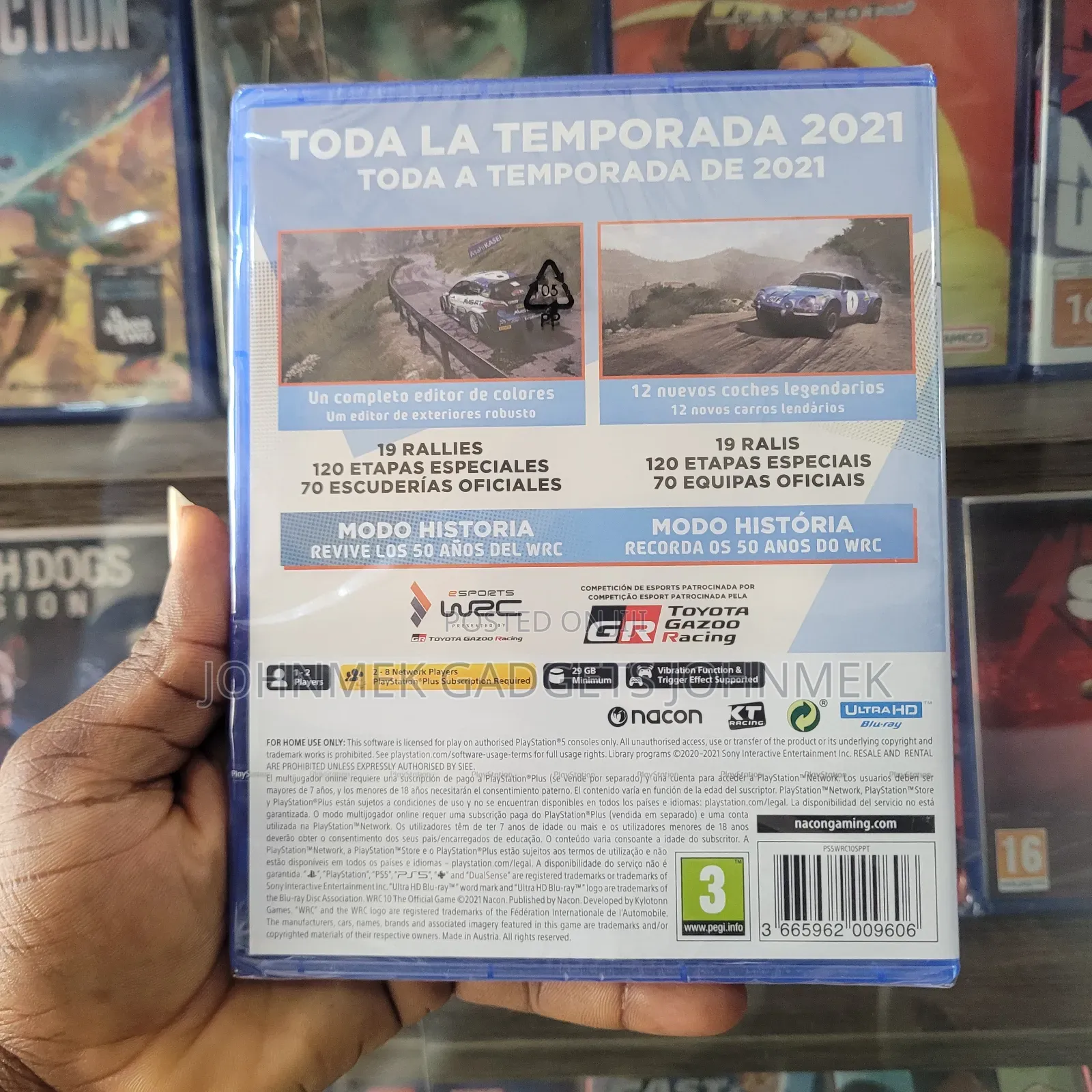WRC 10 the Official Game Disc