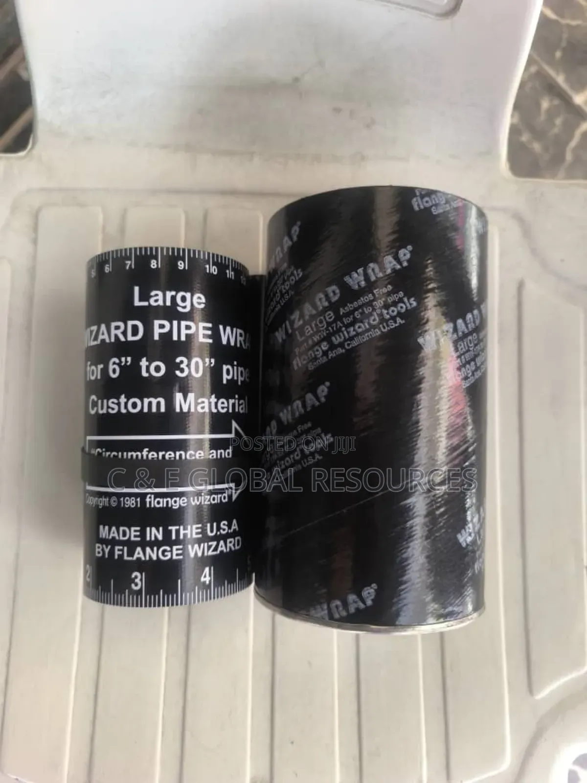 Pipe Wrap Around/Wizard Wrap (6"-30")