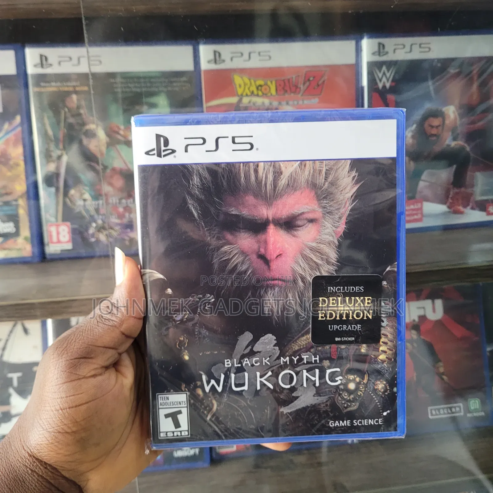 Wukong Black Myth Ps5 Game Disc