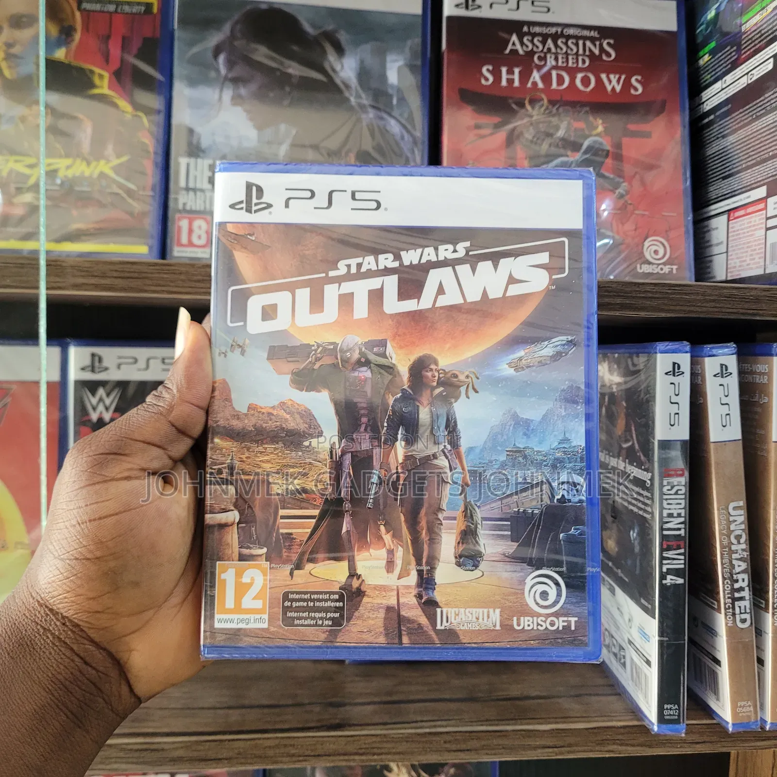 Star Wars Out Laws Ps5 Game Disc