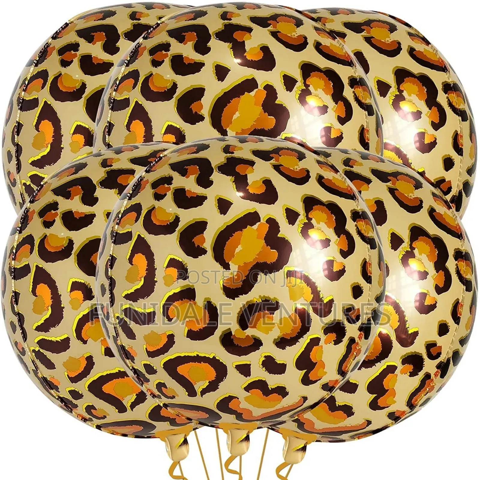 6pcs Pattern Orbz Balloon
