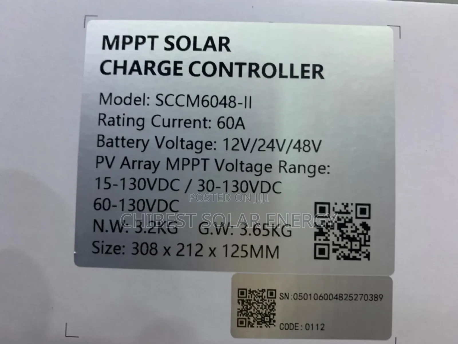 60ah 48v Charger Controller MPPT Felicity