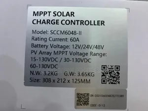 60ah 48v Charger Controller MPPT Felicity