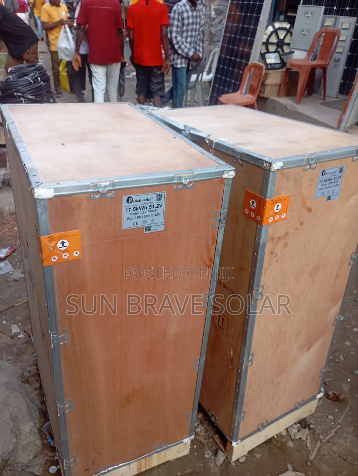Felicity 15kwh 51.2v Lithium Battery Complete