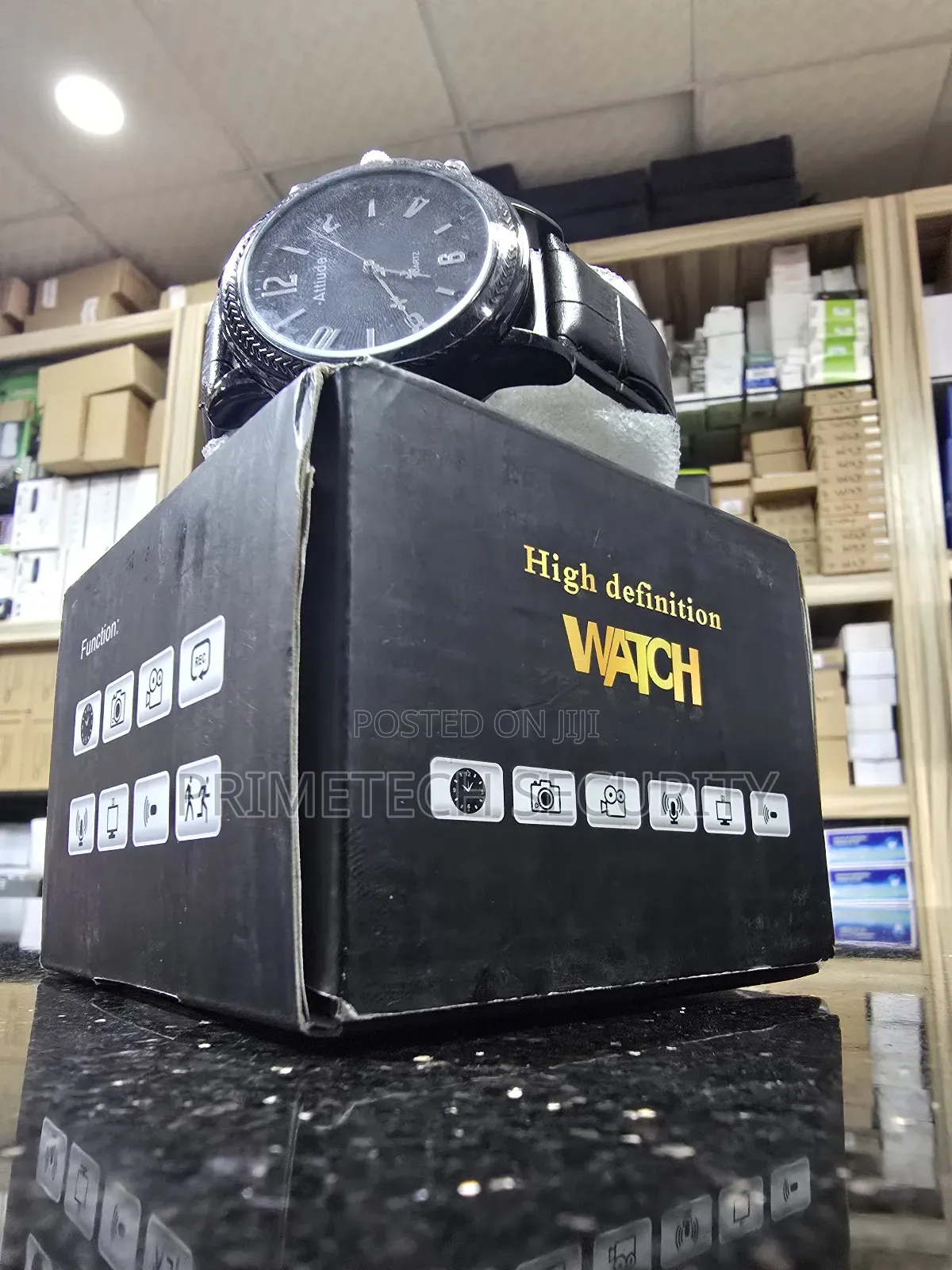 Security High Definition Spy Watch