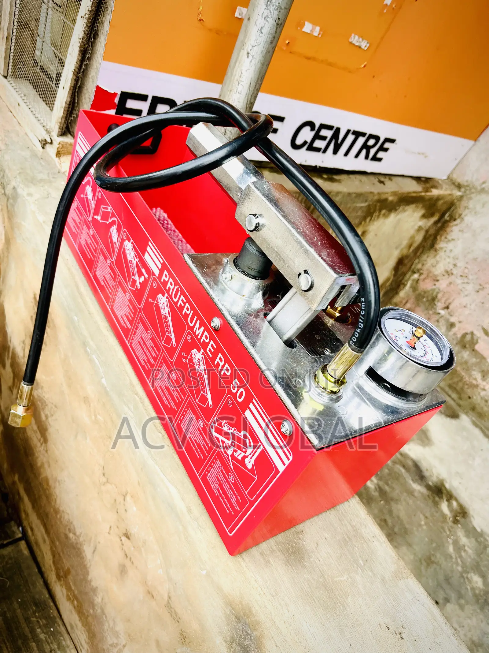 Testing Bucket Red