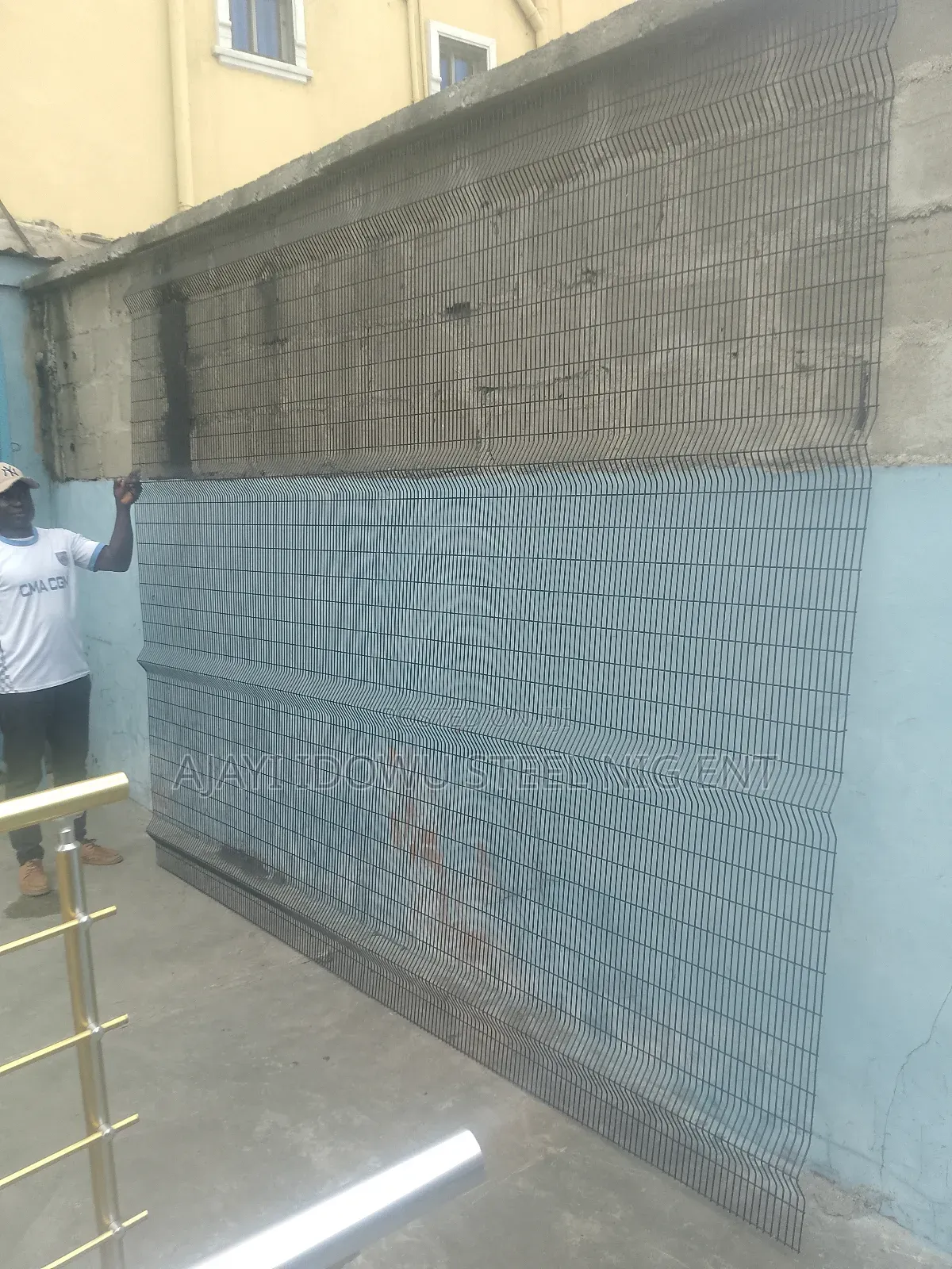 Black Panel Mesh 8ft X 3 Meters